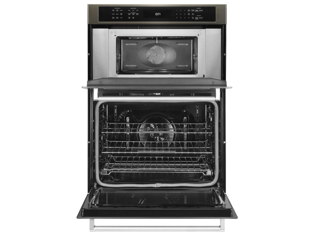 Kitchenaid Koce507ebs27 Combination Wall Oven With Even Heat True Kitchenaid Combination Oven With Microwave27