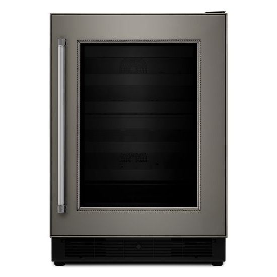 Kitchenaid Kuwr204epa 24 Panel Ready Wine Cellar With Glass Door