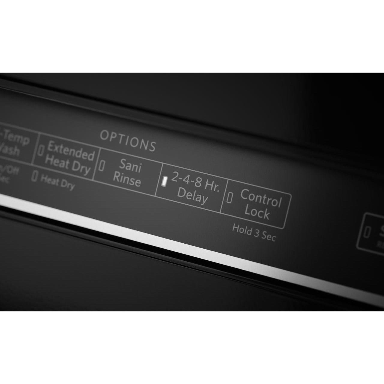 Kitchenaid 46 Dba Dishwasher With Prowash Front Control Pedigo Furniture Dishwasher Built In