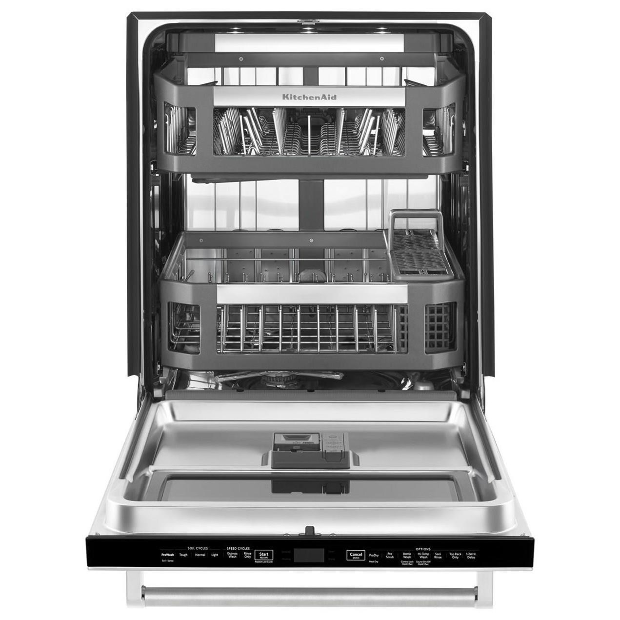 Kitchenaid 44 Dba Dishwasher With Window And Lighted Interior