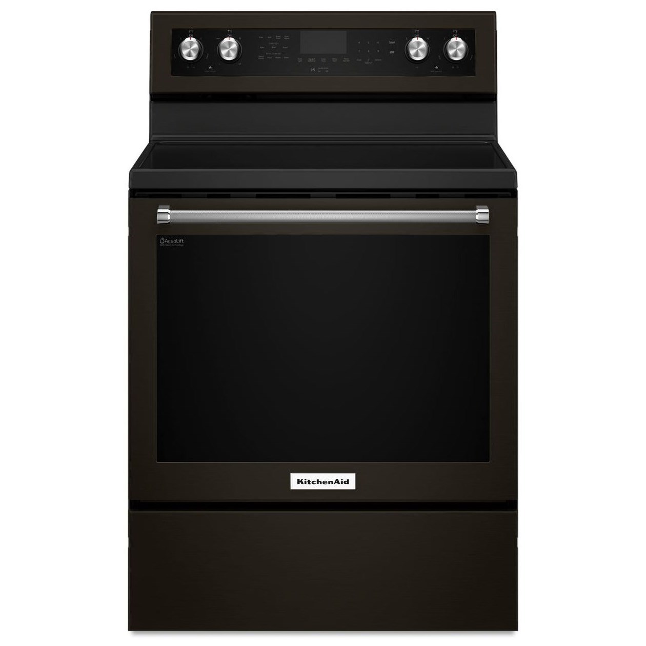 KitchenAid KSEG700EBS 30-Inch 5-Element Electric Slide-In ...