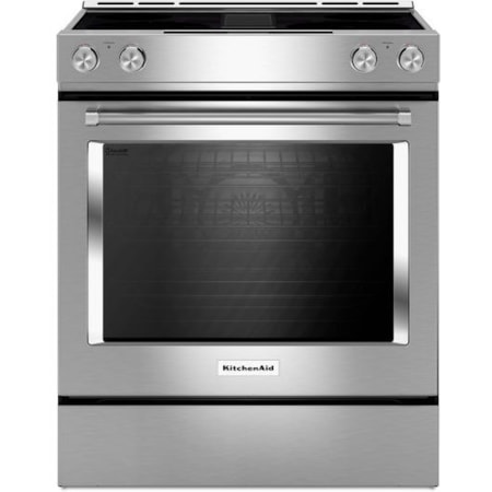 KitchenAid KSEB900ESS 30-Inch 5-Element Electric Convection ...