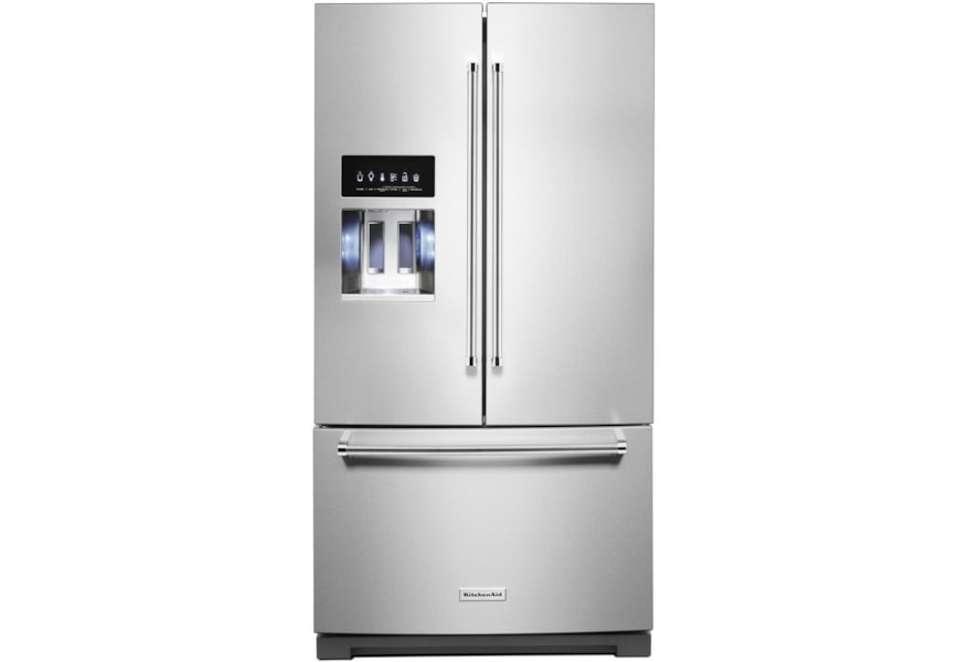 Kitchenaid Krff507hps 26 8 Cu Ft 36 Width Standard Depth French