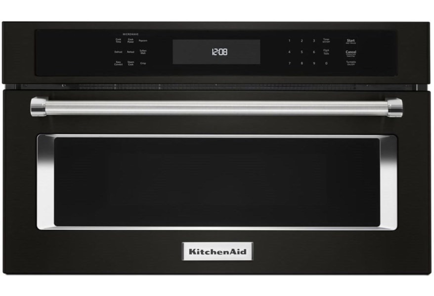 Kitchenaid Kmbp100ebs 30 Built In Microwave Oven With Convection Microwave Oven With Convection