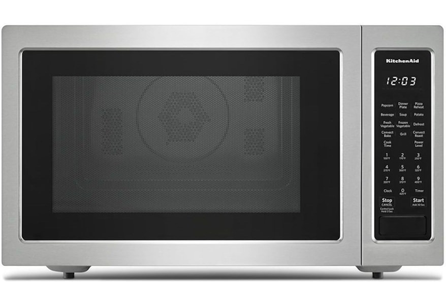 Kitchenaid Kmcc5015gss 21 3 4 Countertop Convection Microwave Oven 1000 Watt Furniture And Appliancemart Microwaves Countertop