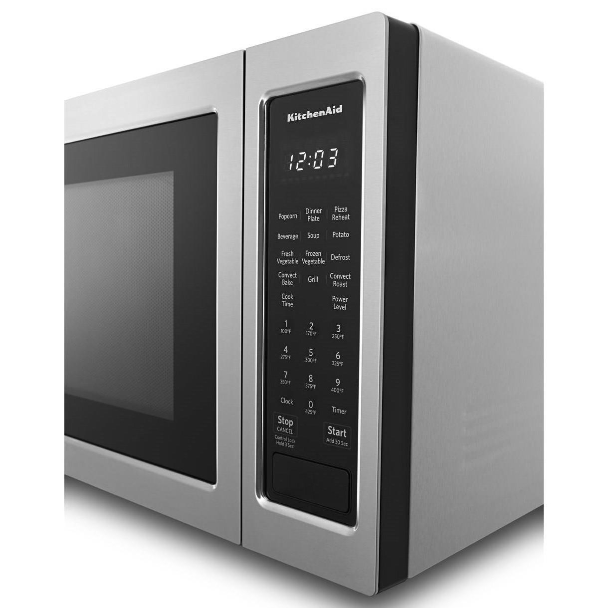kitchenaid countertop convection microwave oven kmcc5015g