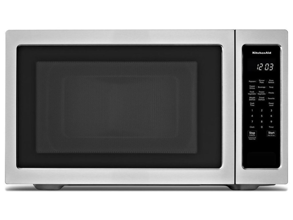 Kitchenaid 24 Countertop Microwave Oven 1200 Watt Colder S Kitchenaid Microwaves Kitchenaid24 Shown In Stainless Steel