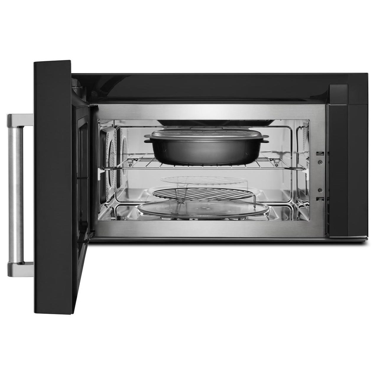 Kitchenaid Kmhc319ebs 1 9 Cu Ft 1000 Watt Convection Microwave