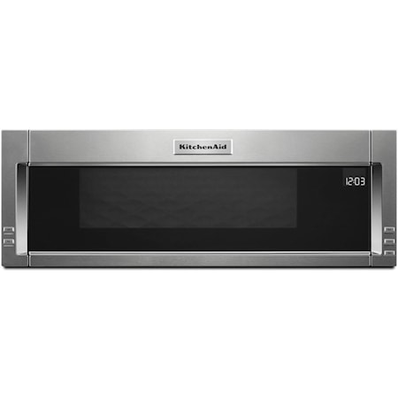 KitchenAid - KMHC319ESS - 30 1000-Watt Microwave Hood Combination with  Convection Cooking-KMHC319ESS