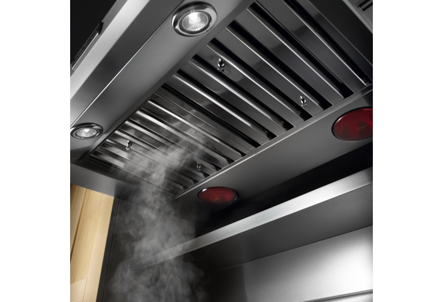 Kitchenaid 36 Wall Mount Canopy With Required 600 Or 1 200 Cfm Motor Pedigo Furniture Range Hood