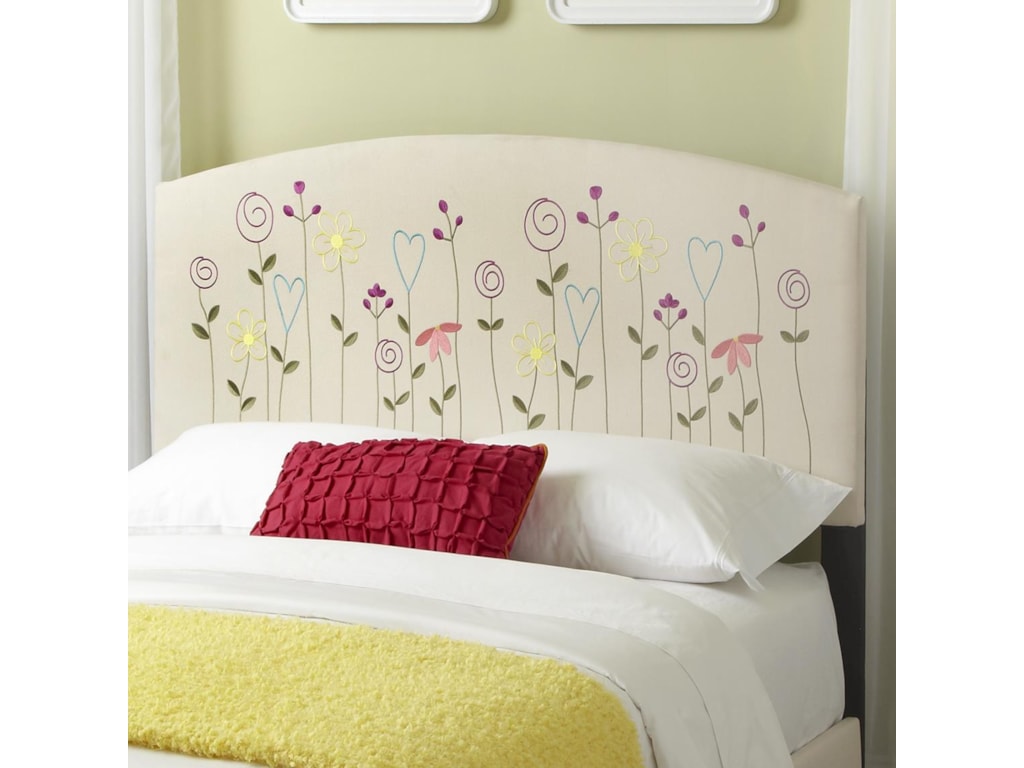 Kourtney Full Flower Headboard Miskelly Furniture Headboards