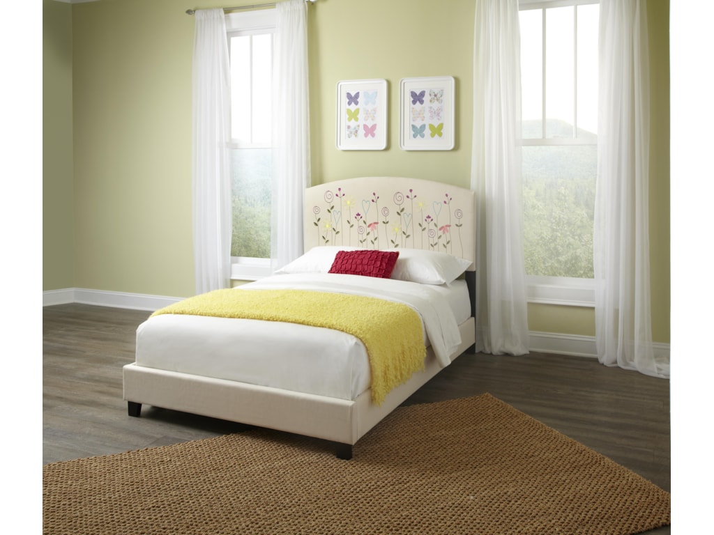 Kith Furniture KourtneyFull Flower Headboard