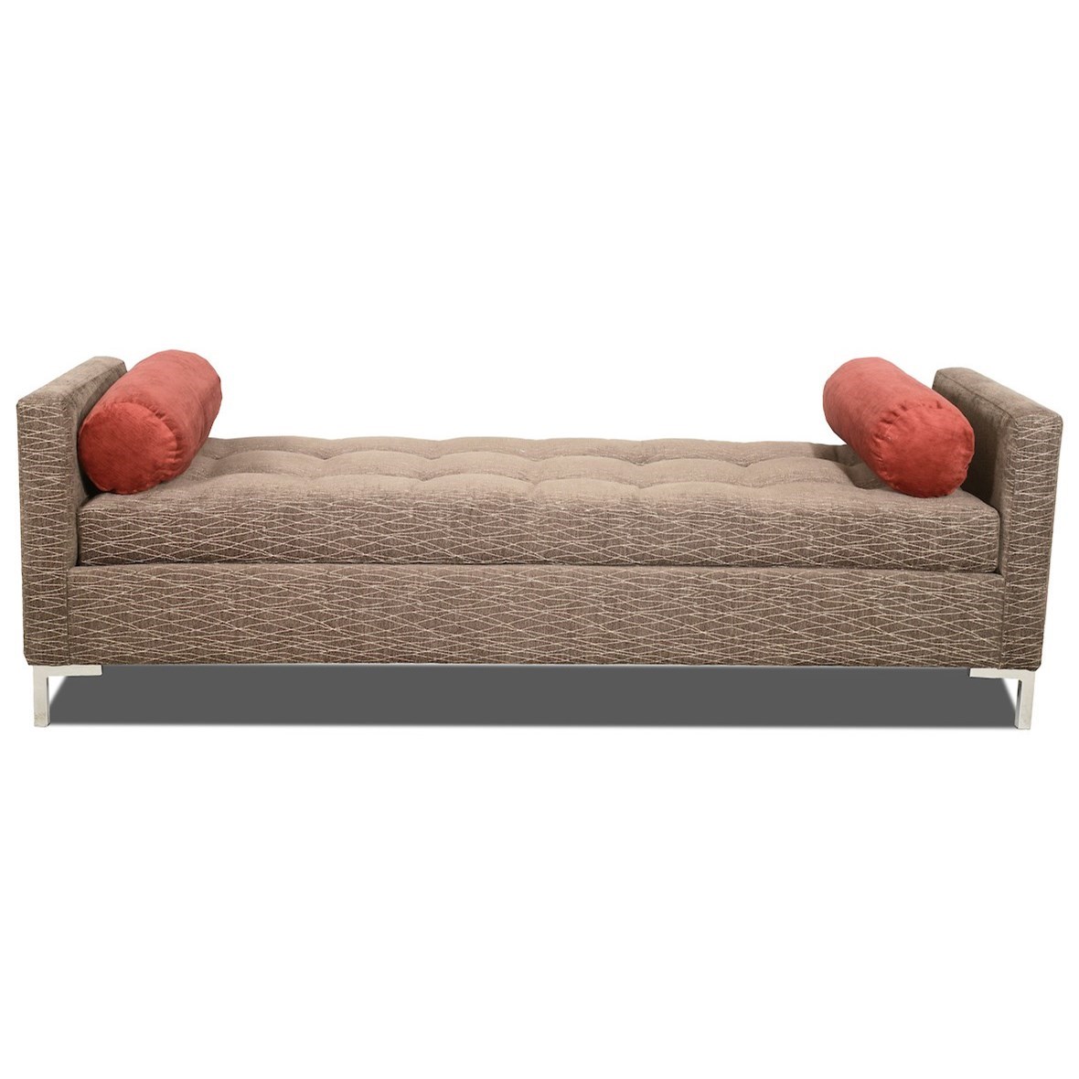 Klaussner Uptown D69500 Bench Klaussner Contemporary Accent Bench