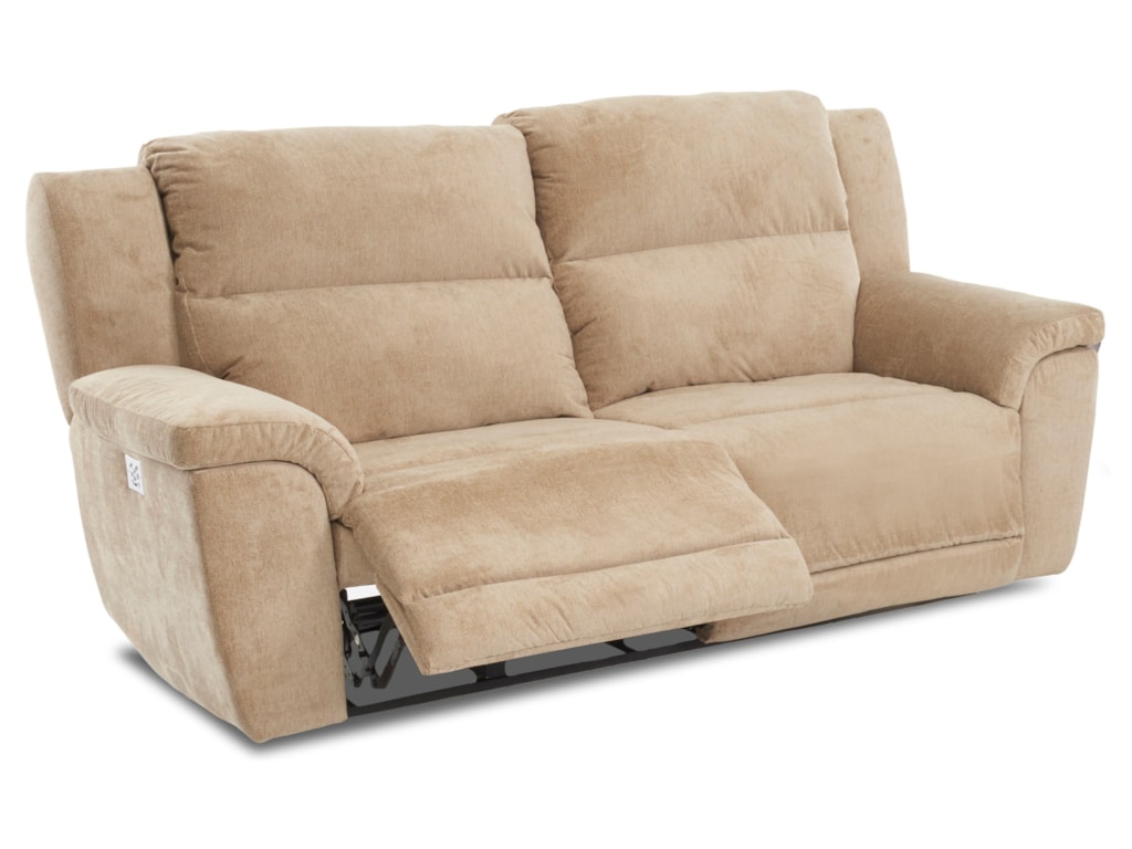 Klaussner Albus2 over 2 Reclining Sofa