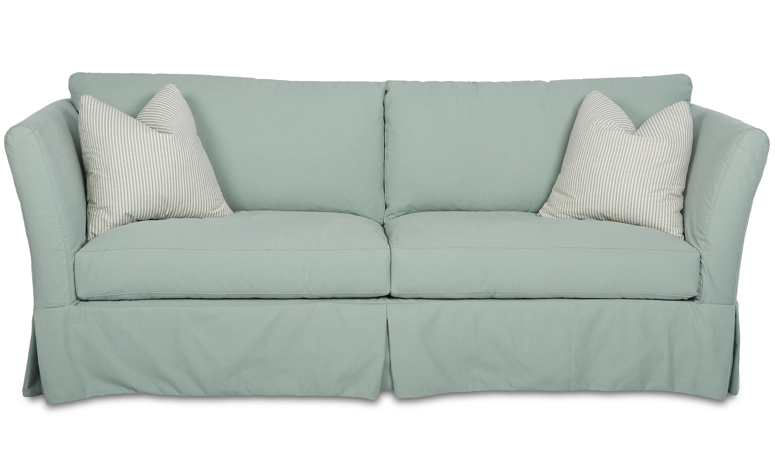 Klaussner Alexis Traditional Stationary Sofa With Slipcover