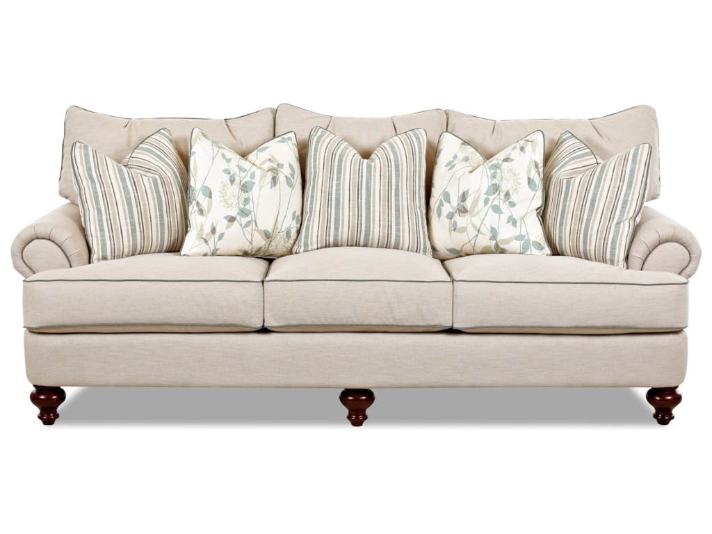 Klaussner Ashworth D95200 S Traditional Upholstered Sofa With Klaussner Ashworth D95200sofa