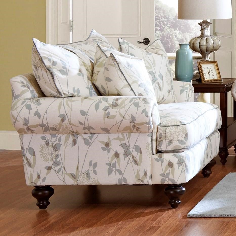 Klaussner Ashworth D95200 C Vintage Farmhouse Down Blend Chair