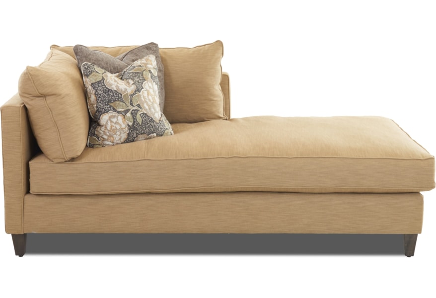 Klaussner August D89600r Chase 1 Arm Right Facing Chaise Lounge Arm Right Facing Chaise Lounge