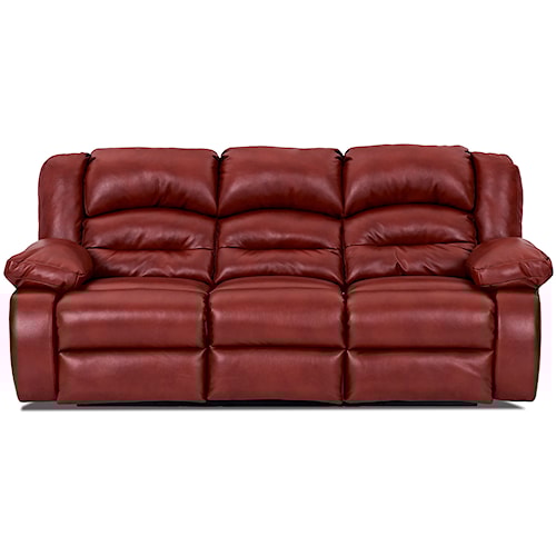 Klaussner Austin Casual Reclining Sofa Wayside Furniture Klaussner Austin Casual Reclining Sofa
