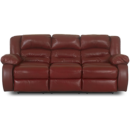 Klaussner Austin Casual Reclining Sofa Wayside Furniture Klaussner Austin Casual Reclining Sofa