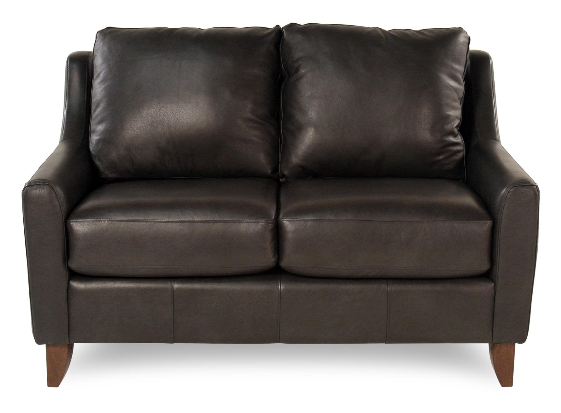 Charli Casual Leather Loveseat Rotmans Loveseats