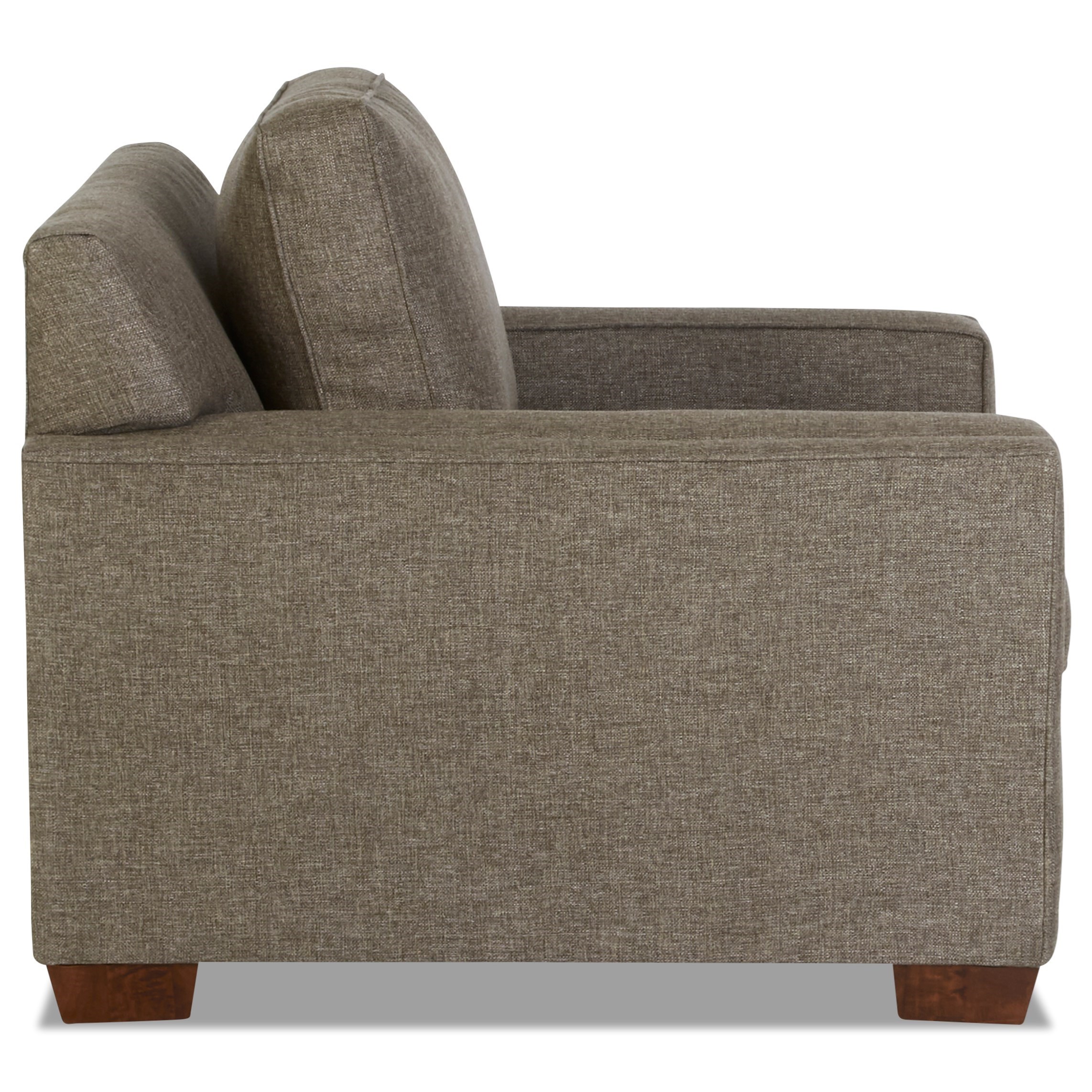 Klaussner Boden K28700 C Contemporary Chair With Track Arms Northeast Factory Direct Upholstered Chairs