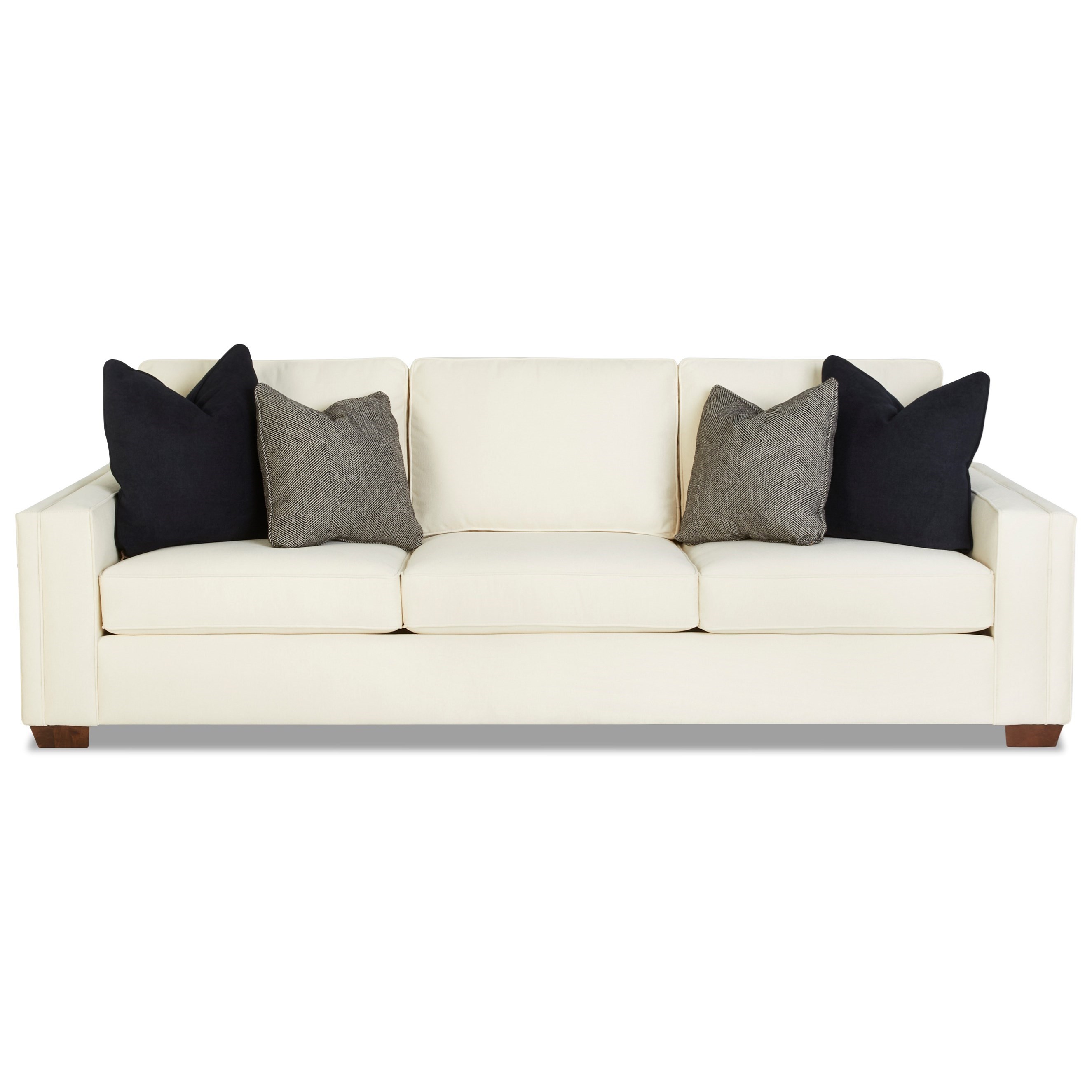 Klaussner Boden K28700 Xs Contemporary Extra Large Sofa With Track