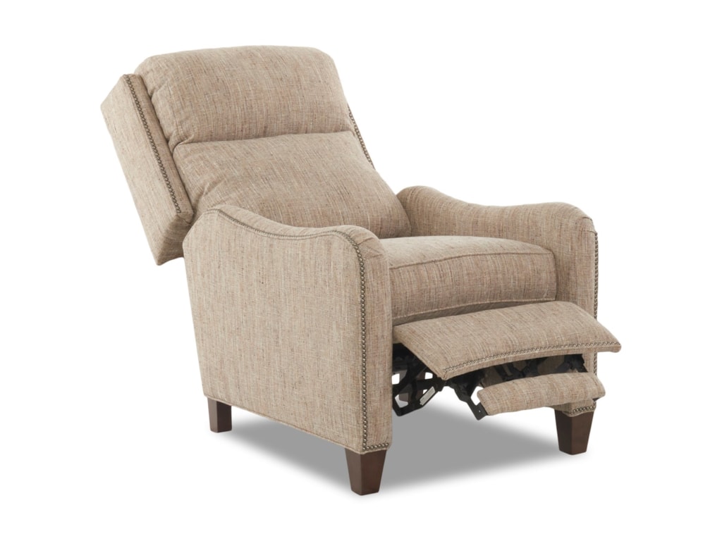 Klaussner BreezePower Recliner w/ Pwr Head/Lumbar & Nails