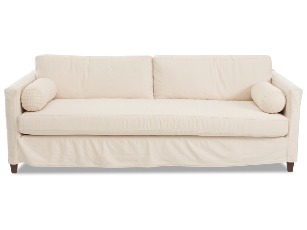 Klaussner Brinley D18100 S Slipcover Sofa With Down Blend