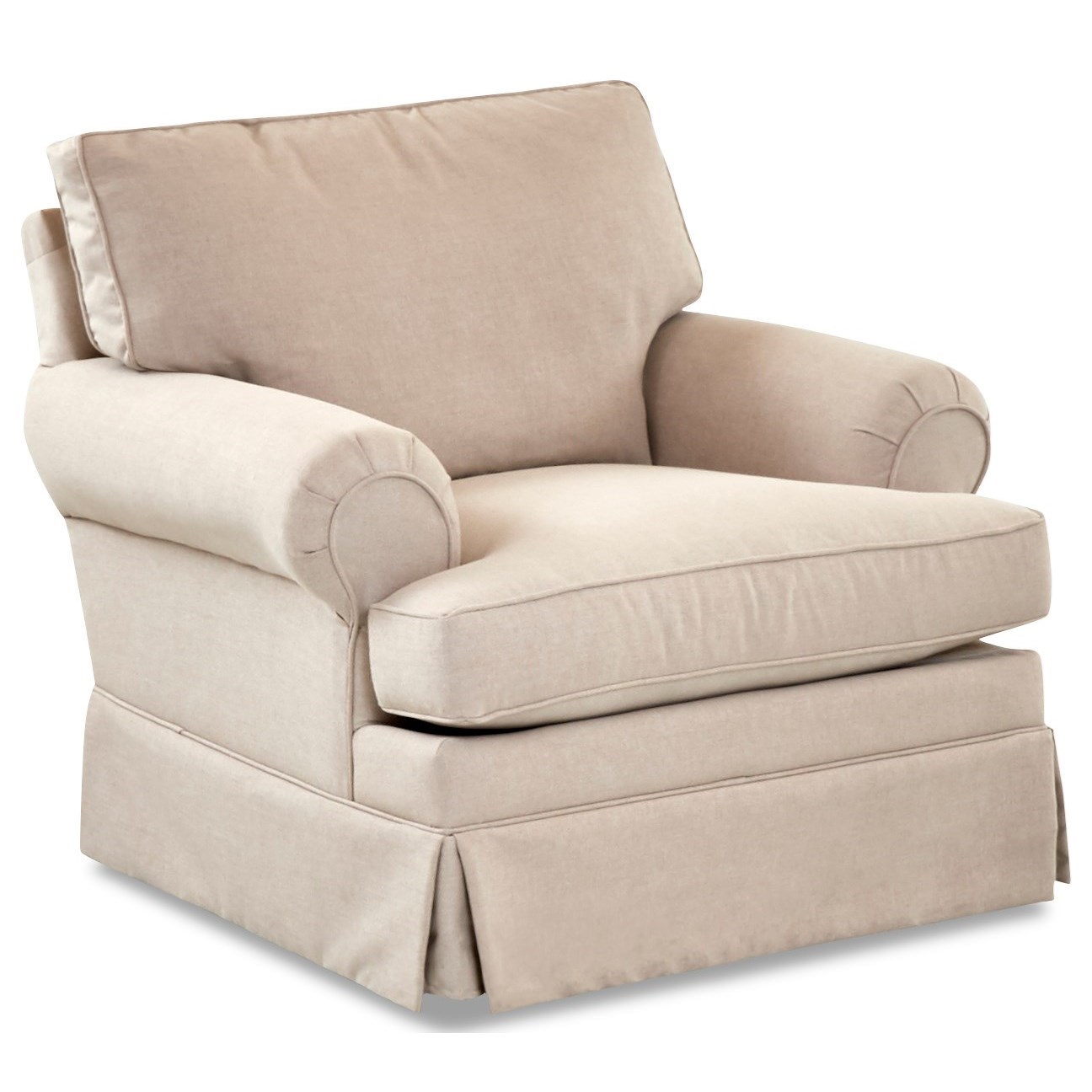klaussner swivel glider