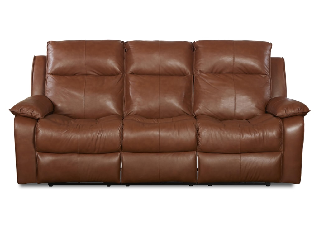 Castaway Casual Reclining Sofa With Bucket Seats By Klaussner At Value City Furniture