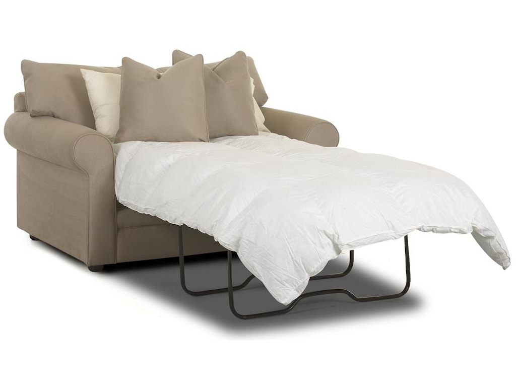 Klaussner Comfy Oversized Chair Sleeper With Innerspring Mattress Klaussner Comfychair Sleeper W Innerspring Mattress