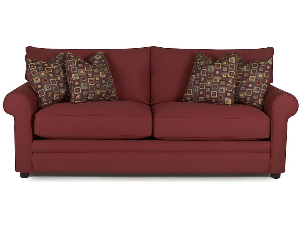 Comfy Casual Sofa By Klaussner At Dunk Bright Furniture