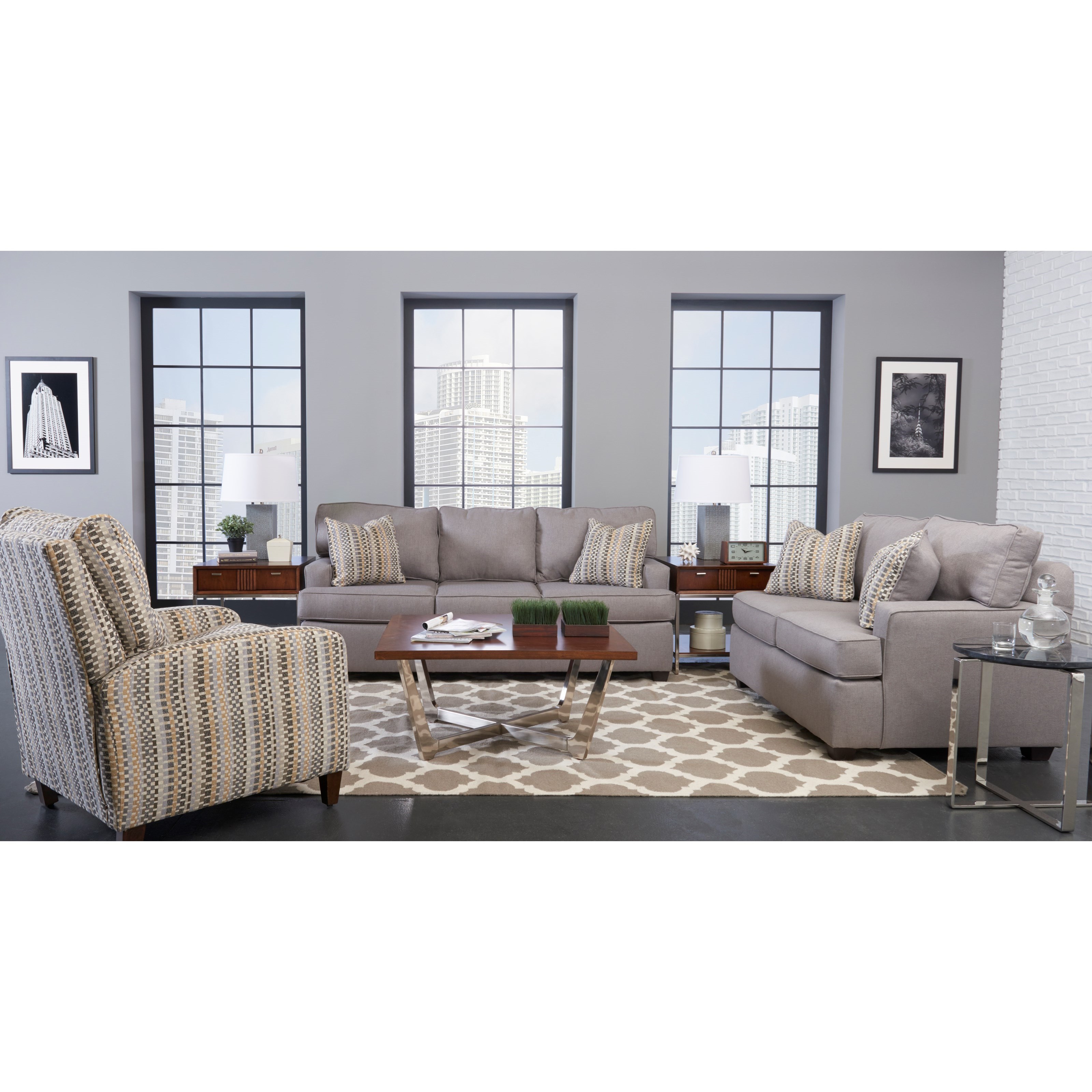 Klaussner Cruze Living Room Group Suburban Furniture