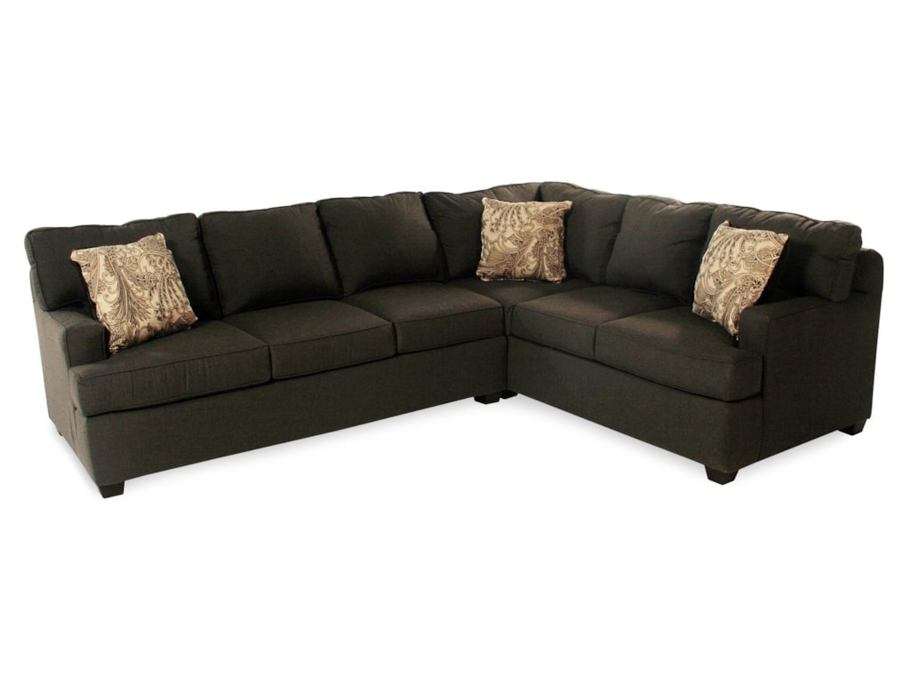 Julep Two Piece Corner Sectional Sofa W Sunbrella Fabric Rotmans Julep Two Piece Corner Sectional Sofa W Sunbrella Fabric