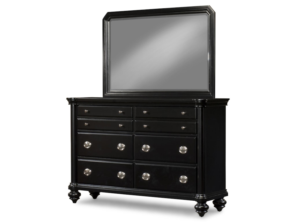 Klaussner International DanburyDresser and Mirror