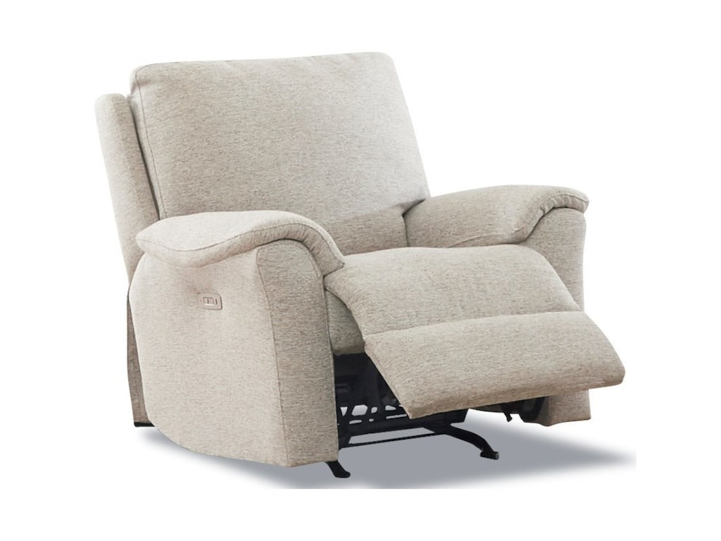 Klaussner DavosPower Recliner with Power Headrest