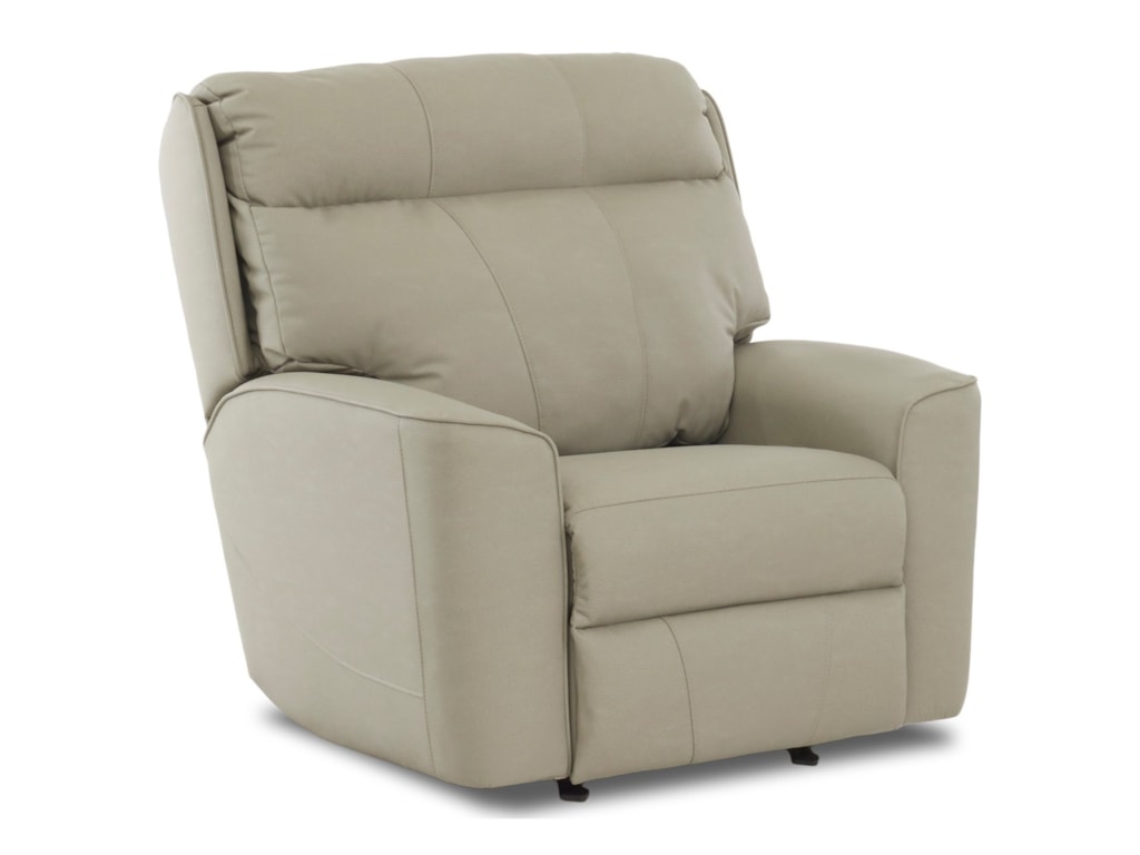 Klaussner ElaraPower Rock Reclining Chair w/ Pwr Head & Lum