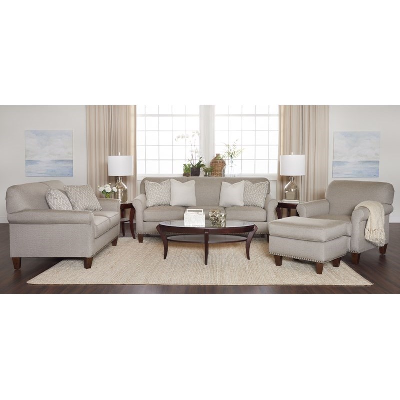 Klaussner Emory Living Room Group Wayside Furniture Stationary Living Room Groups