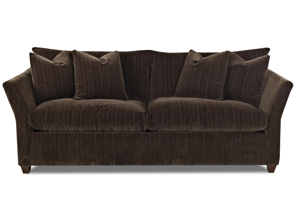 Klaussner Fifi Contemporary Sofa Value City Furniture Sofas Klaussner Fifidown Blend Cushion Sofa