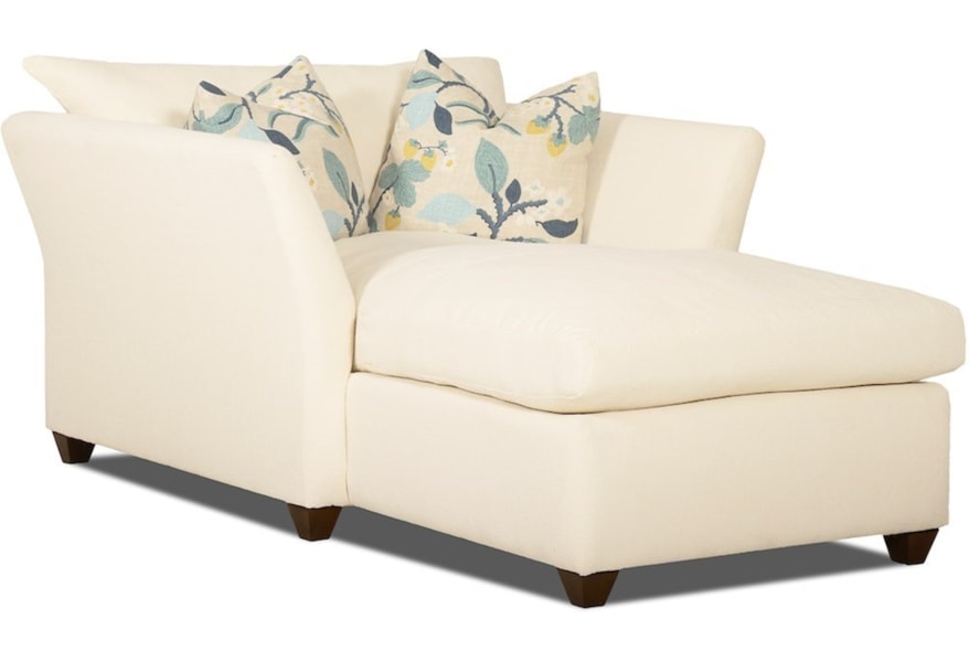 Klaussner Fifi D28950 Chase Contemporary Chaise Lounge Dunk Klaussner Fifi D28950 Chase