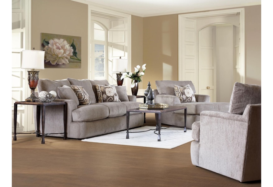 Klaussner Findley K56830 Chase Contemporary Chaise Lounge Dunk