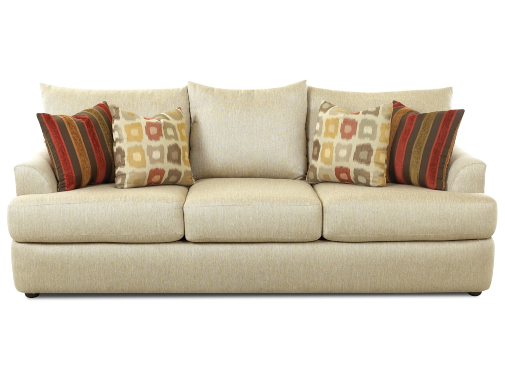 Findley Three Over Sofa With Accent Pillows By Klaussner At Pilgrim Furniture City Findley Three Over Sofa With Accent Pillows By Klaussner At Pilgrim Furniture City