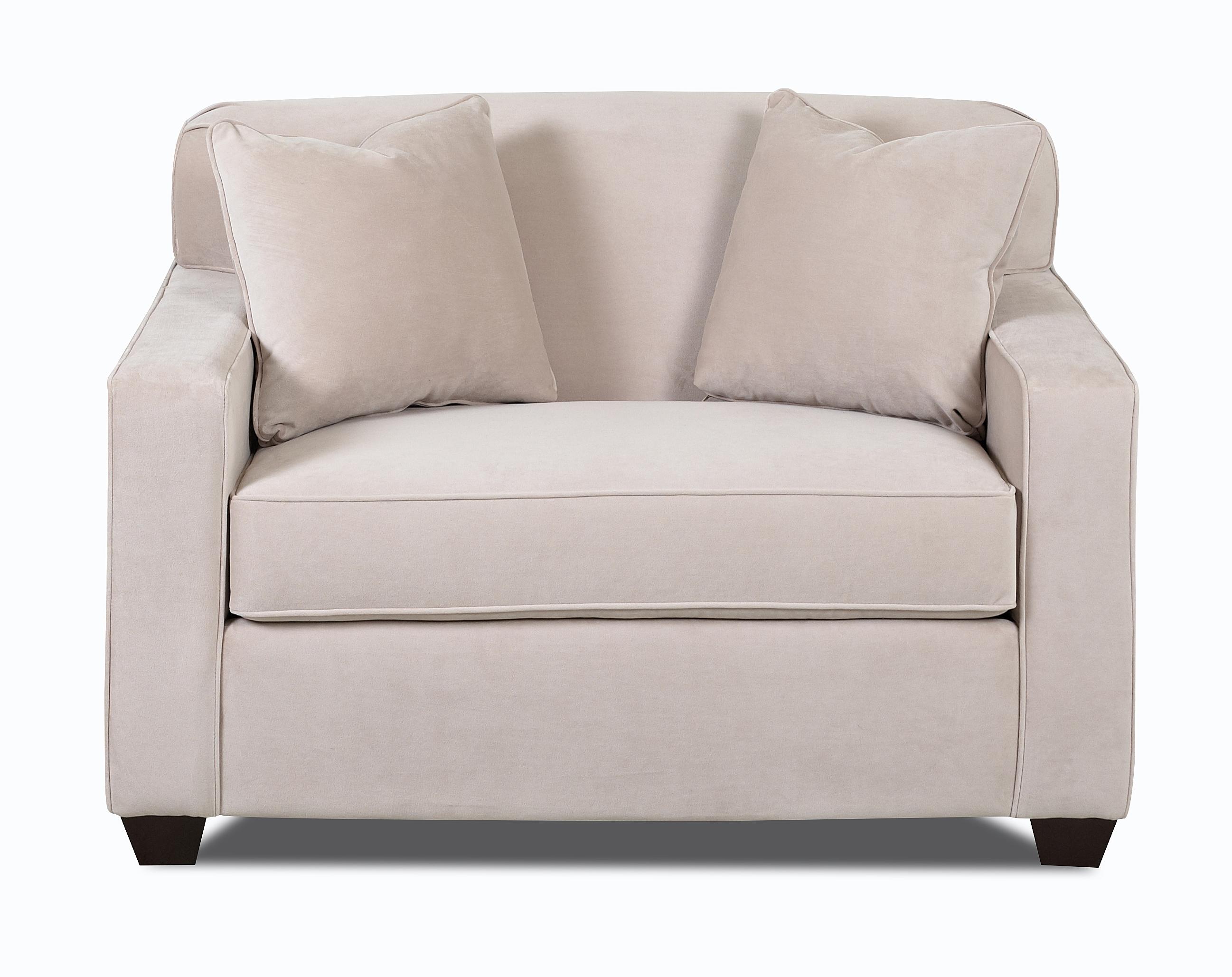 Klaussner Gillis K70800 Acsl Chair Sleeper With Air Dream Mattress