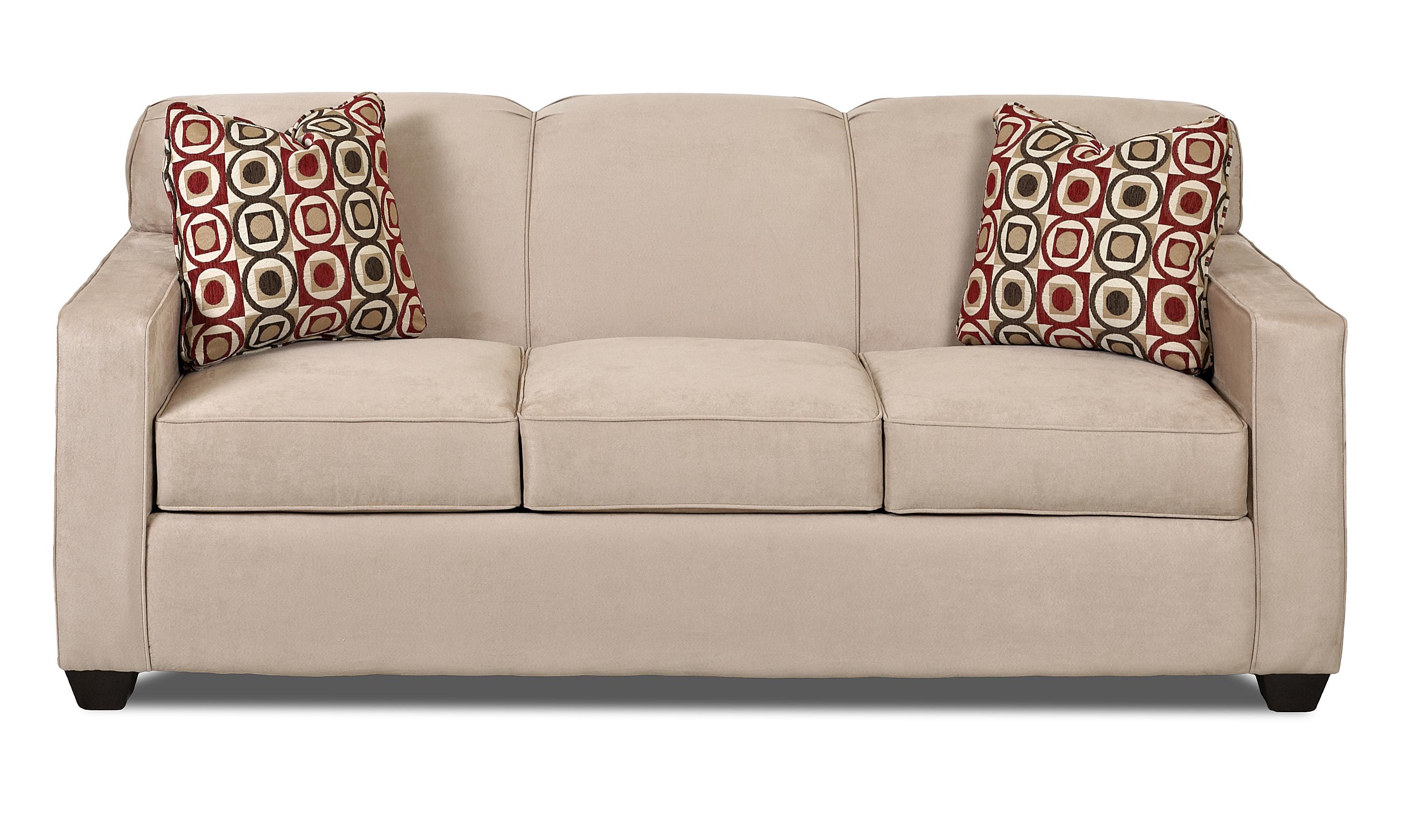 Klaussner Gillis K70800 S Contemporary Sofa With Tight Back And