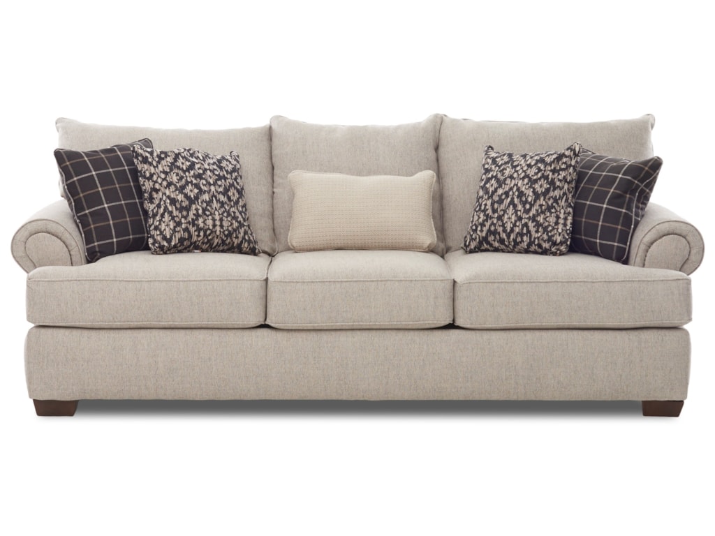 Gainsville Traditional Sofa With Nailheads And 5 Toss Pillows By Metropia At Ruby Gordon Home Gainsville Traditional Sofa With Nailheads And 5 Toss Pillows By Metropia At Ruby Gordon Home