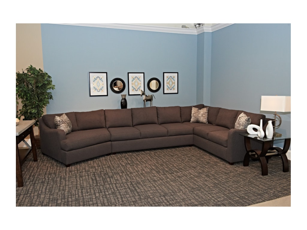 Klaussner Greer3 Piece Sectional