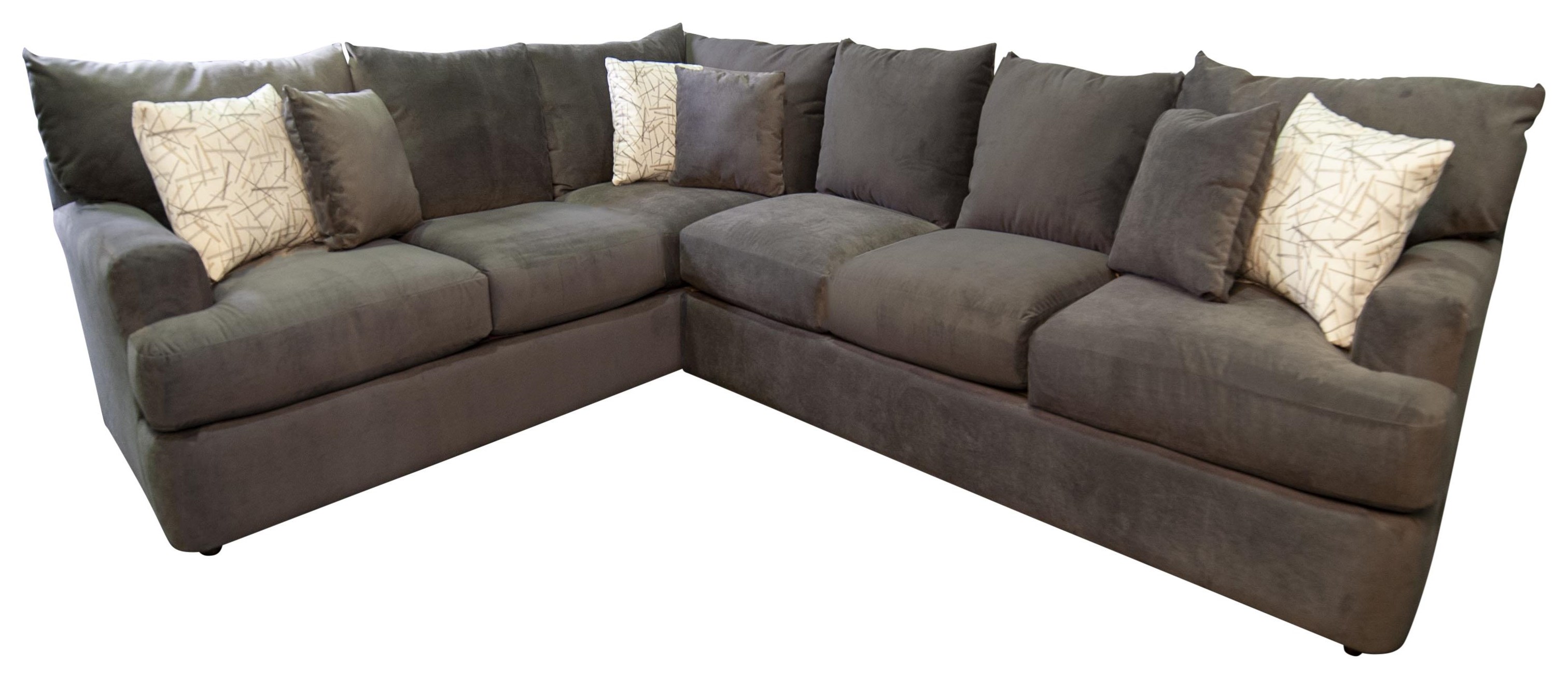 Klaussner Gwendolyn Sectional Sofa Morris Home Sectional Sofas