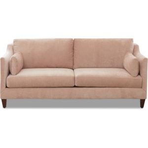 Klaussner Harlow Kg10300 S Contemporary 2 Seat Small Scale Sofa