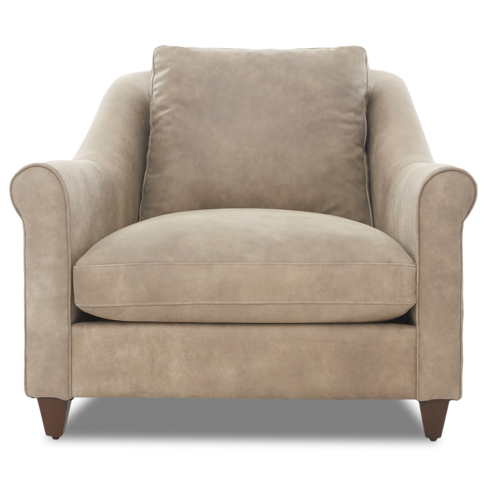 Klaussner Isabella Ld85300 C Transitional Chair With Rolled